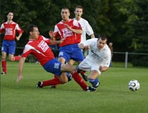 footballeurs en action