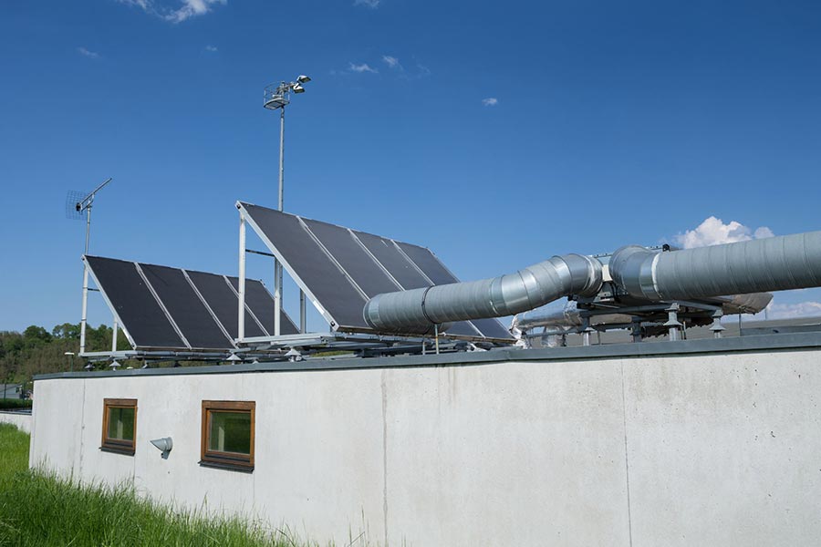 Installation solaire thermique