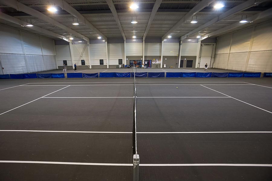 Terrains de tennis intérieur