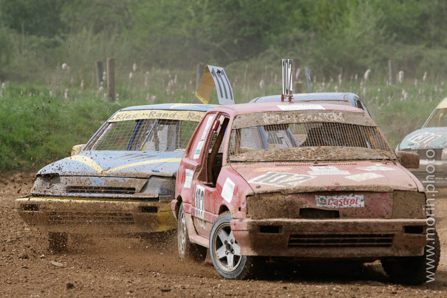 Voiture en course