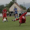 joueurs de foot en action