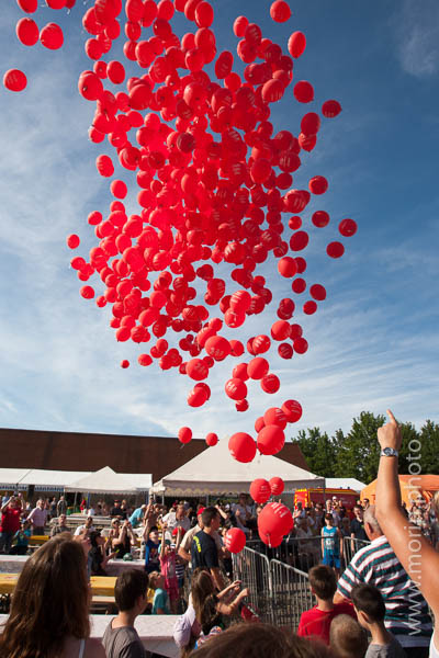 Lâcher de ballons