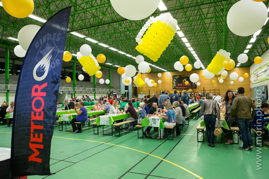 La soirée Météor dans la salle multi-sports