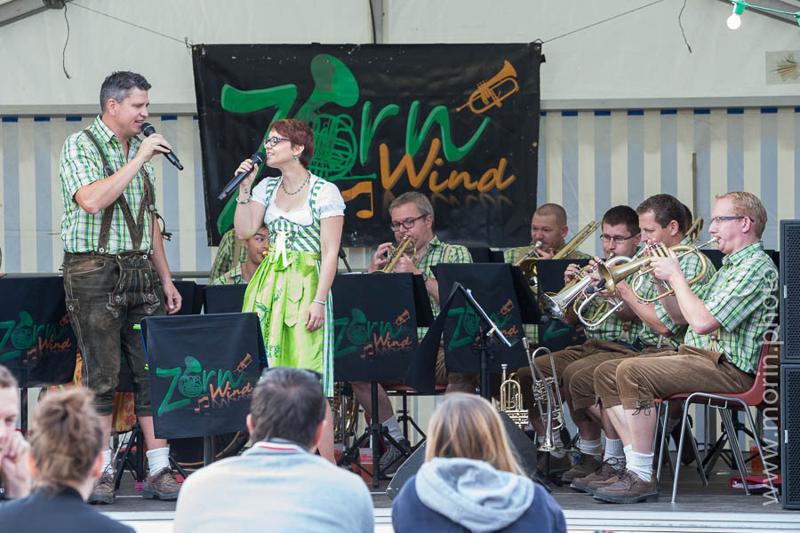 les musiciens de Zorn Wind