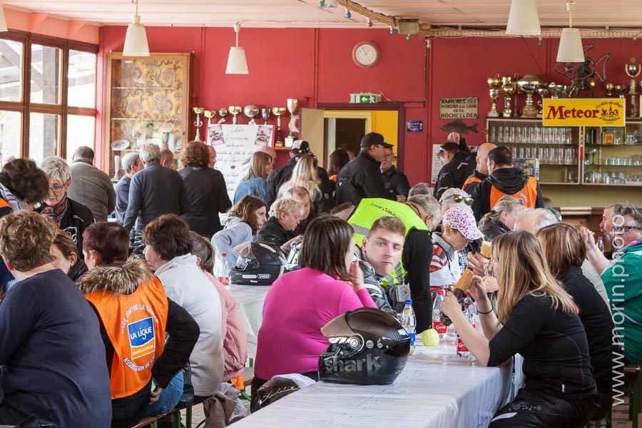 Le casse-croute après la collecte